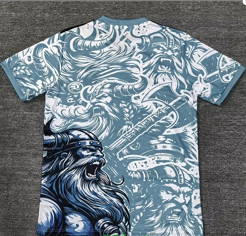 25-26 RMA Blue Special Edition Fans Training Shirts *牛头