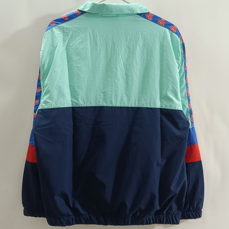 25-26 BAR Green Blue Red Windbreaker