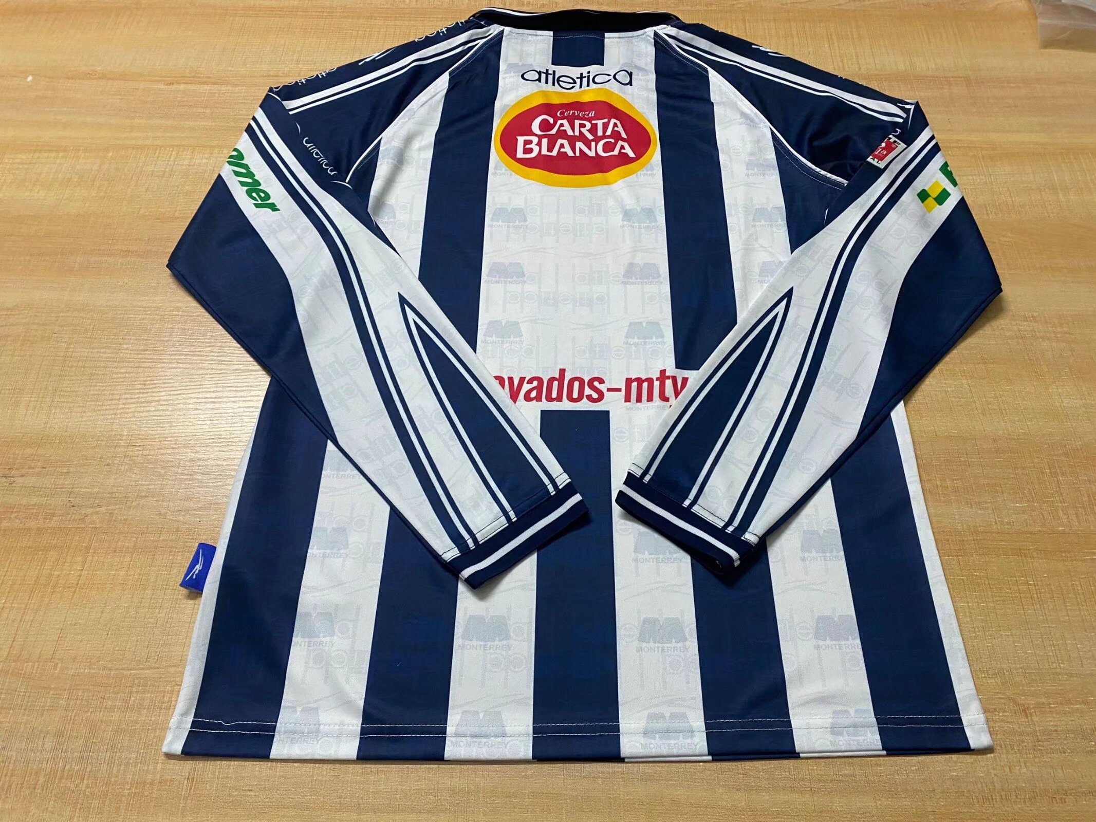 1999-2000 Monterrey home Long Sleeve Retro Soccer Jersey (长袖)