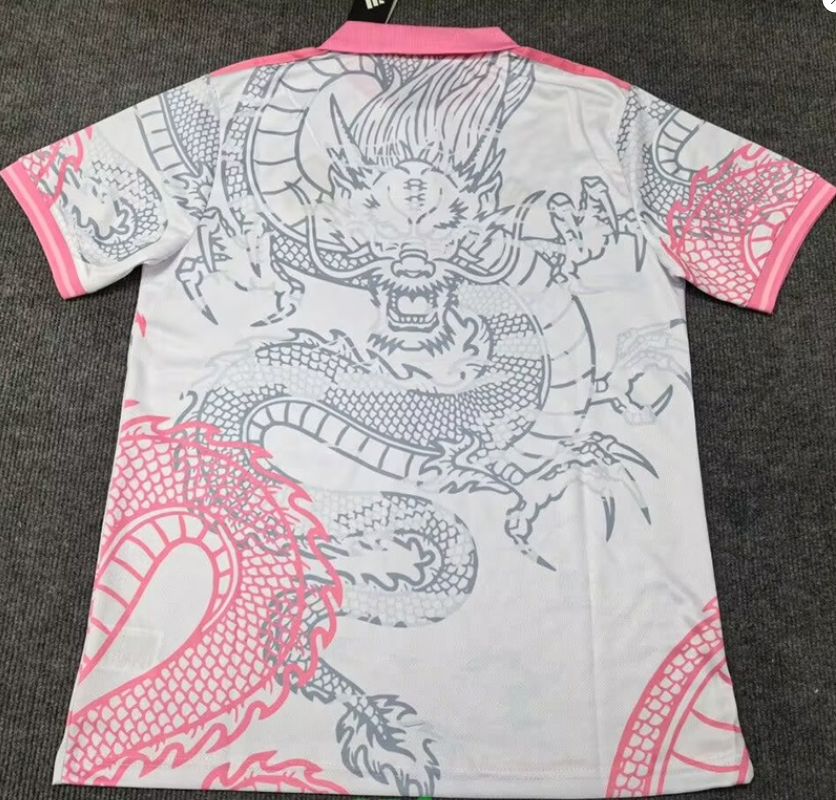 25-26 RMA Pink White Polo Short Sleeve *龙