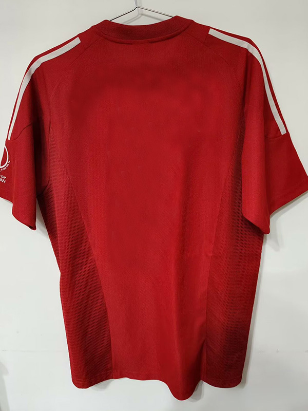 2002 Turkey Home Retro Soccer Jersey