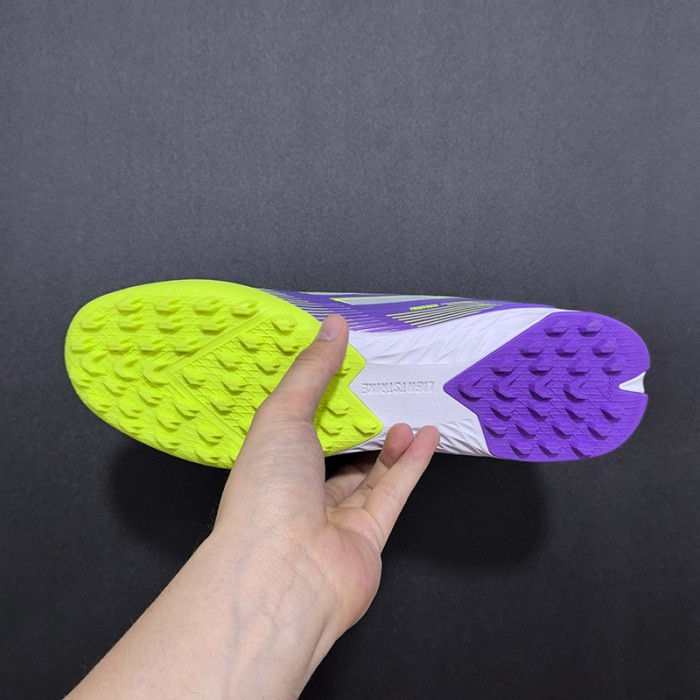 F50 PRO TF Soccer Shoes-Purple/Green