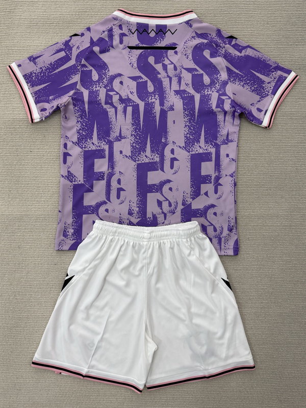 25-26 Sheffield Wednesday Away Kids Soccer Jersey