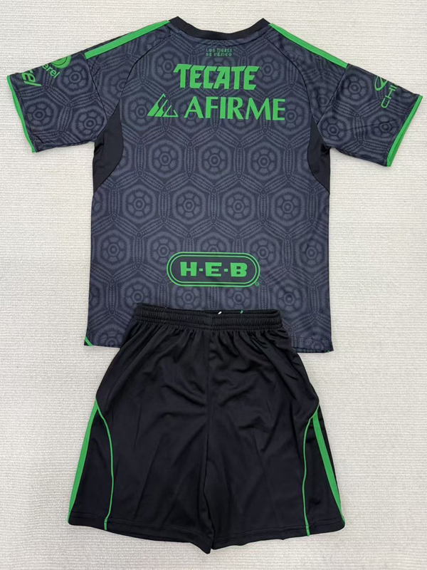 25-26 Tigres UANL Third Kids Soccer Jersey