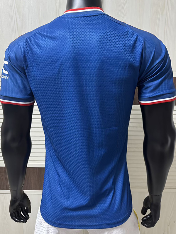 26-27 Man Utd Blue Special Edition Player Version Soccer Jersey (红边)