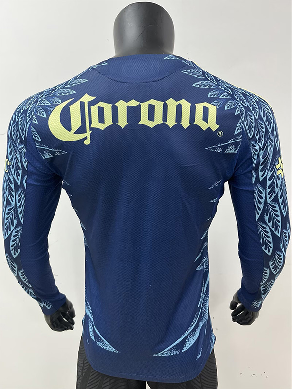 25-26 Club America Away Long Sleeve Player Version Soccer Jersey (长袖球员)