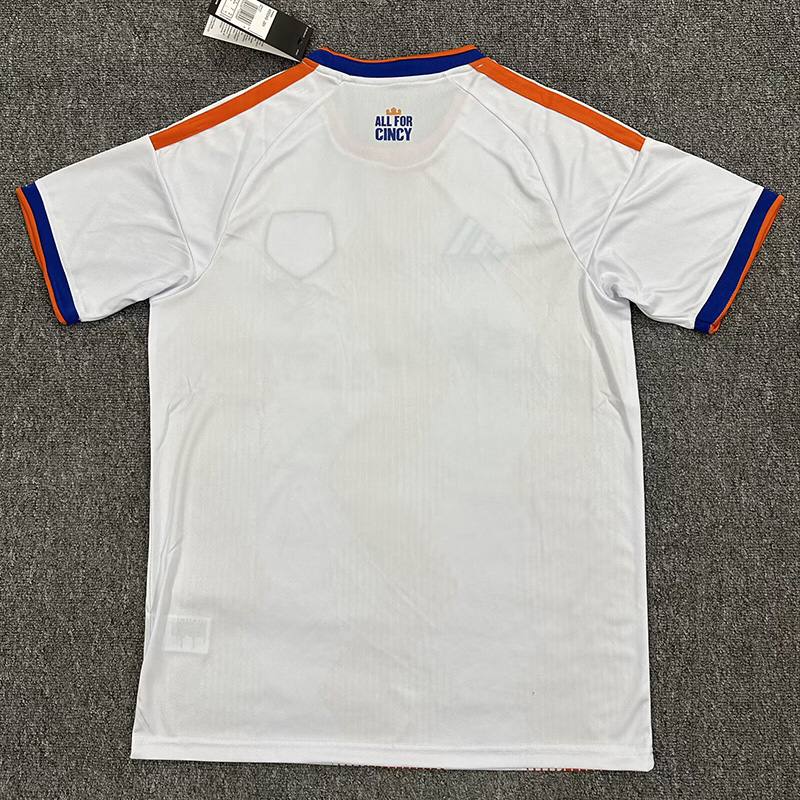 26-27 Cincinnati Away Fans Soccer Jersey (有袖口边)