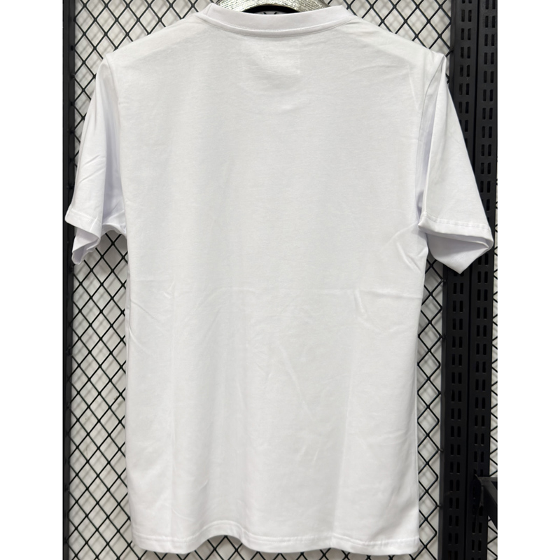 T293 Spain White High Quality Casual T-Shirt