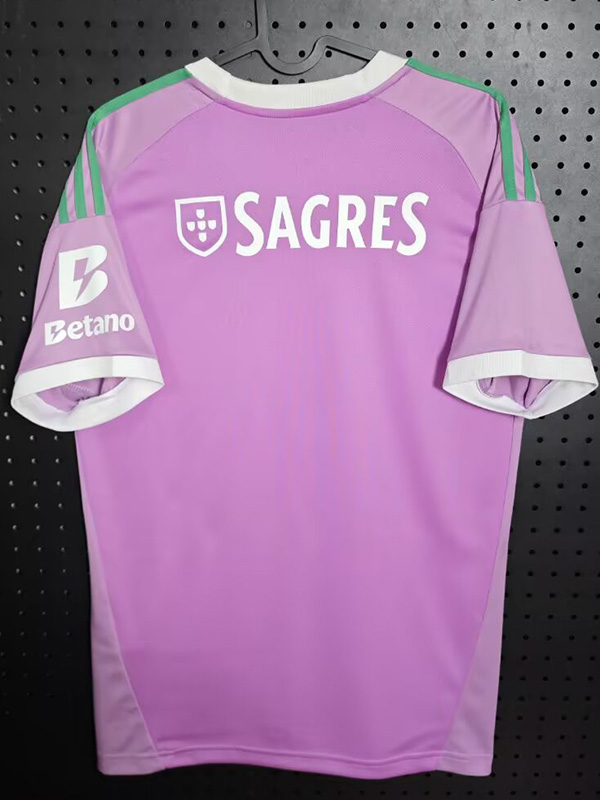 26-27 Benfica Pink Purple Goalkeeper Soccer Jersey