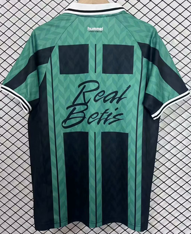 25-26 Real Betis Green black Retro Edition Training Shirts
