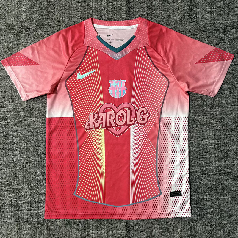 25-26 BAR Pink Concept Edition Training shirts (KA前后图)