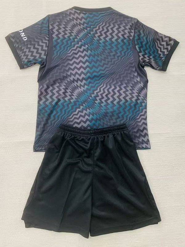 26-27 PSG Black Goalkeeper Kids Soccer Jersey