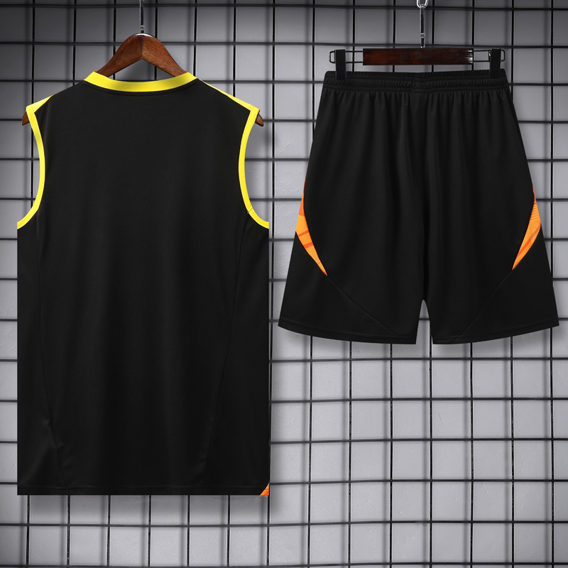 25-26 Atletico Mineiro Black Tank top and shorts suit