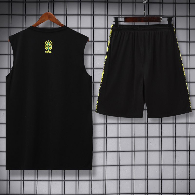 25-26 Brazil Yellow Tank top and shorts suit