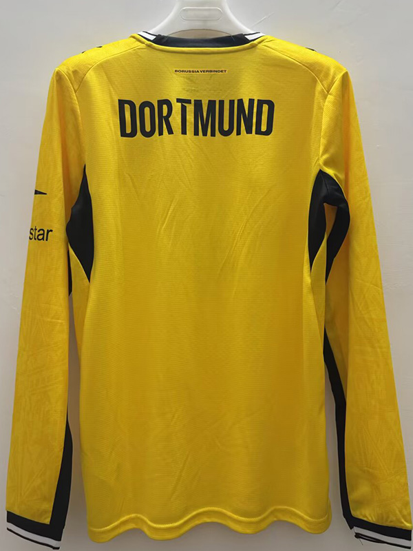 26-27 Dortmund Home Long Sleeve Soccer Jersey (长袖)