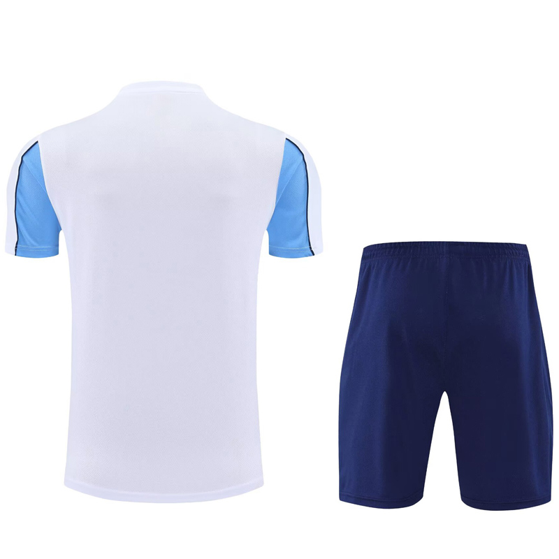 25-26 Man City White Training Short Suit