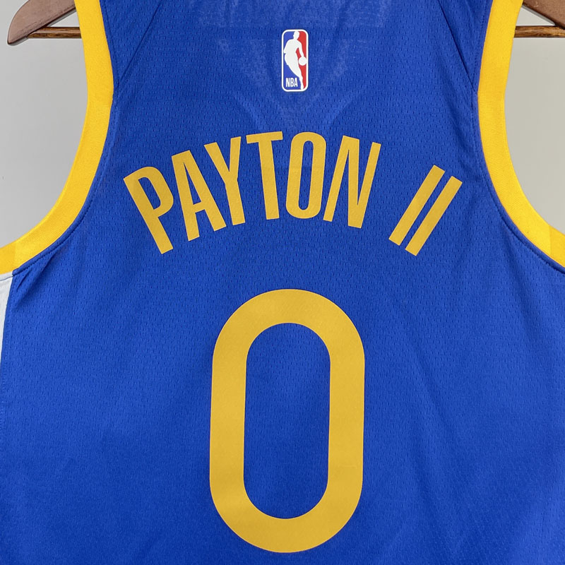 22-23 WARRIORS PAYTON II #0 Blue Top Quality Ho...
