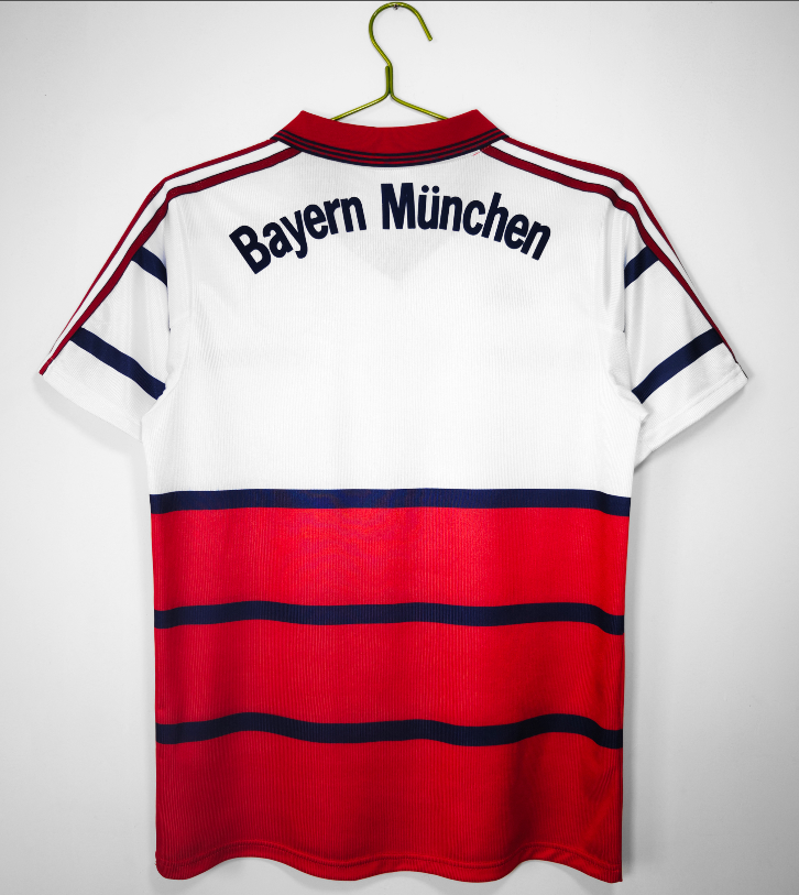 1998-2000  Bayern away Retro  Soccer Jersey
