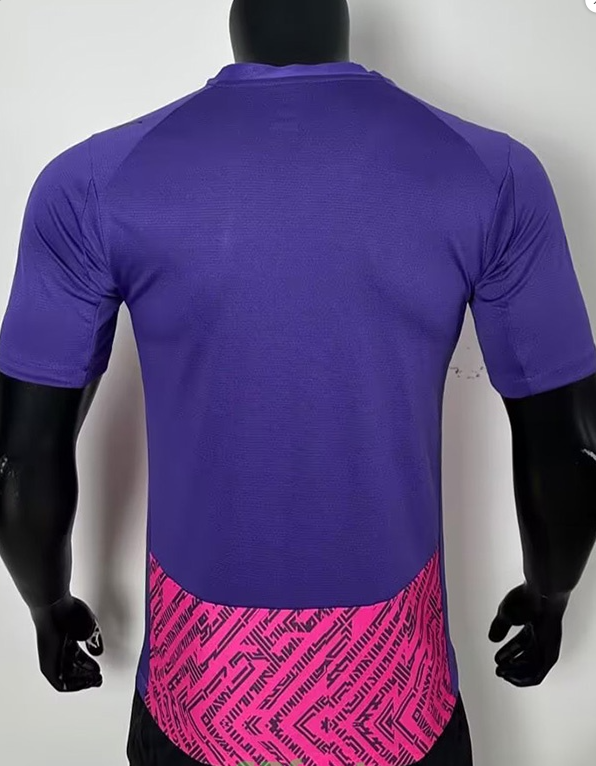 25-26 Man City Pink Purple Player Version Training shirts