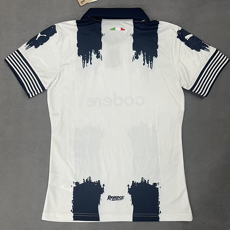 2025 Monterrey White Women Soccer Jersey (女)