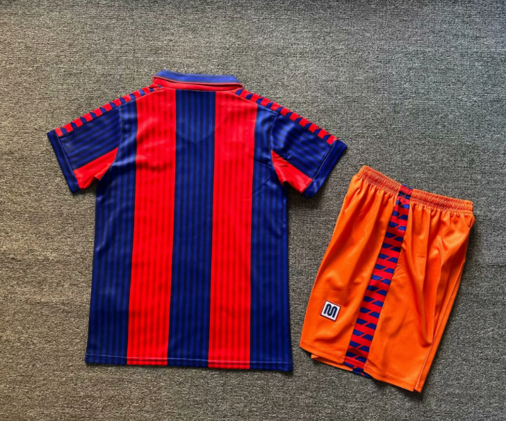 1991-1992 BAR Home Kids Retro Soccer Jersey