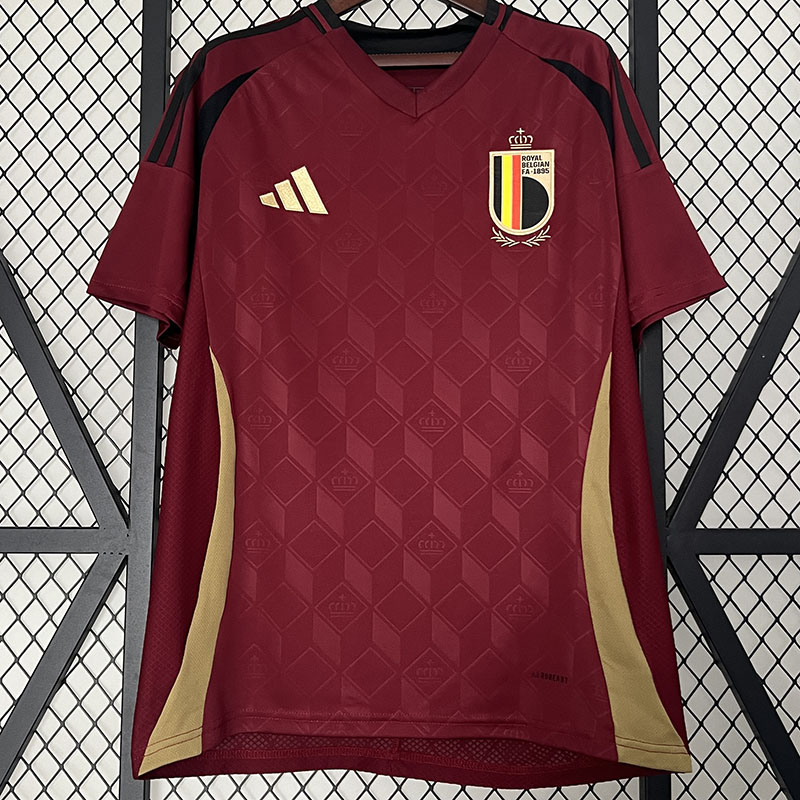 2024 Belgium Home Fans Soccer Jersey