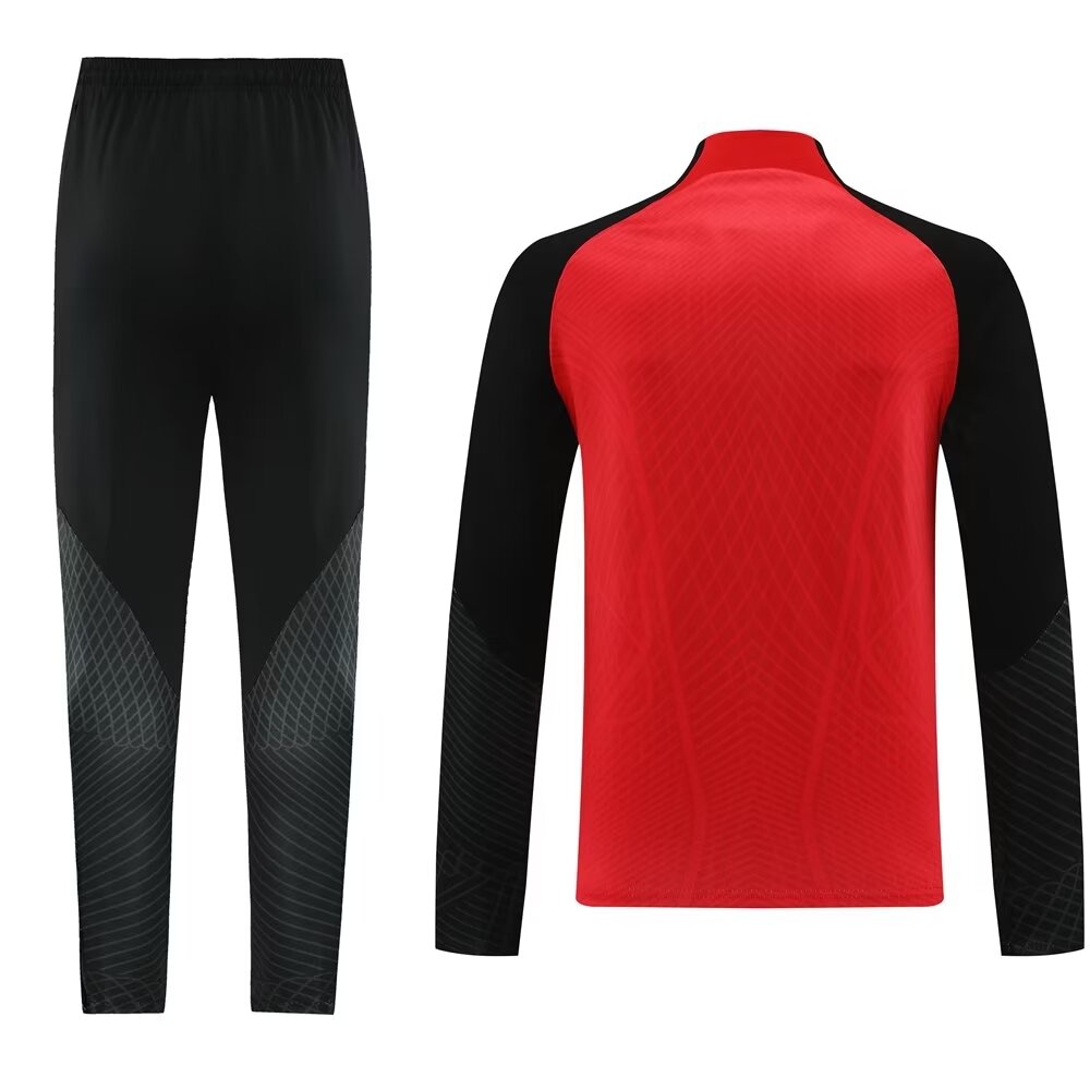 2024 NK Red Half Pull Tracksuit