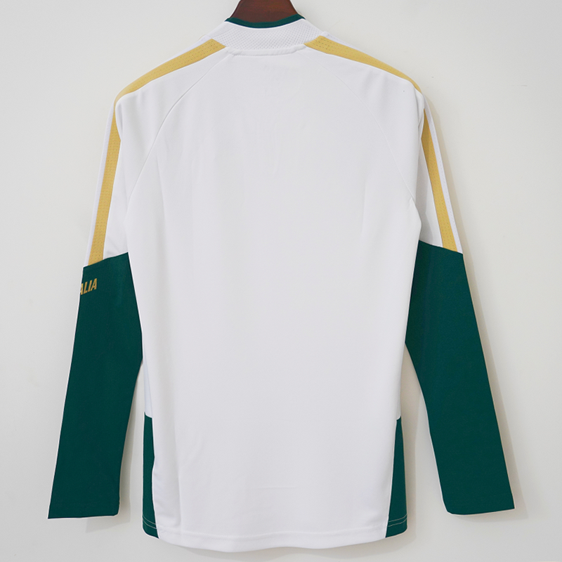 26-27 Italy White Top Half Pull Tracksuit (半拉上衣)