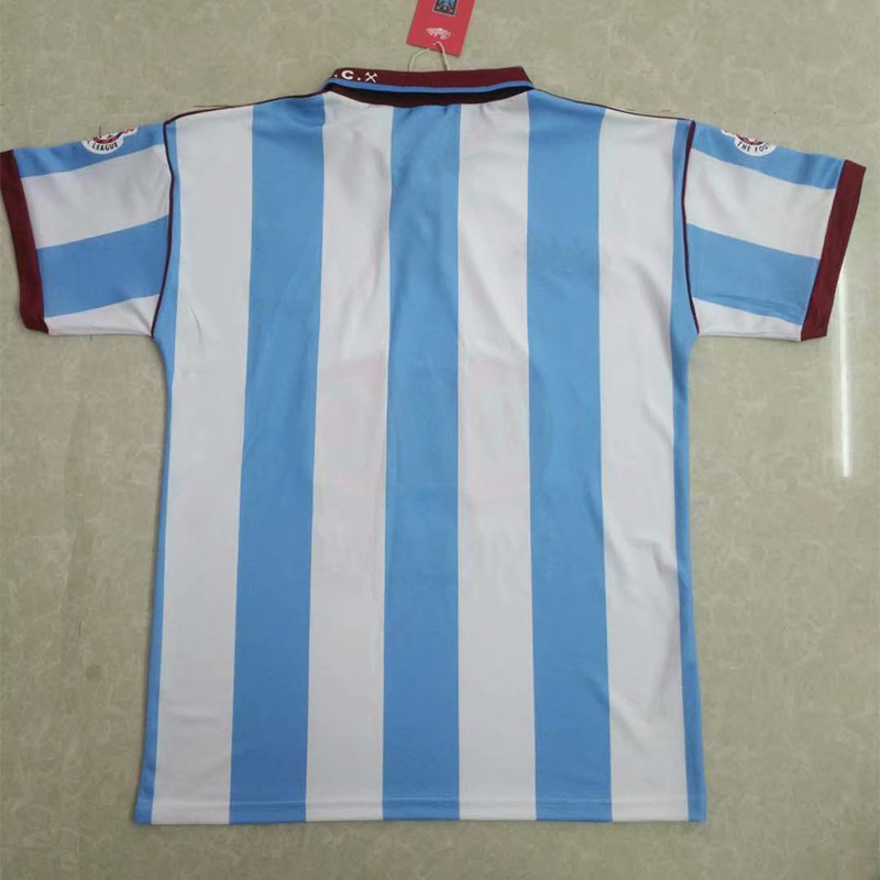 1991-1992 West Ham Away Retro Soccer Jersey