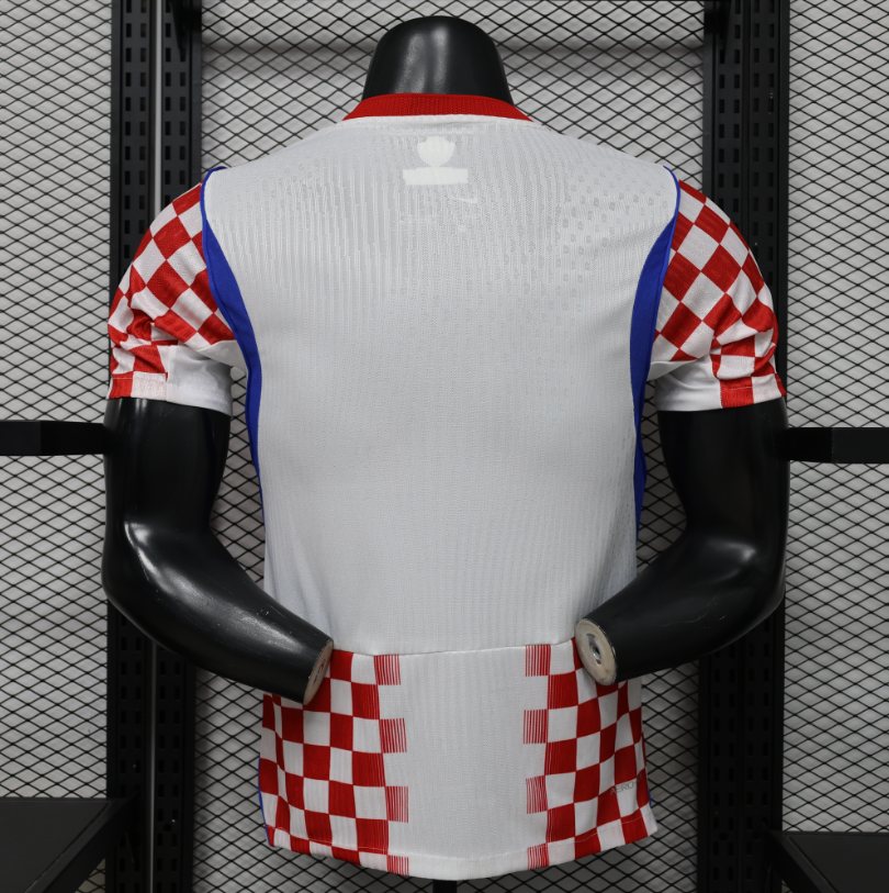 26-27 Croatia Home Player Version Soccer Jersey
