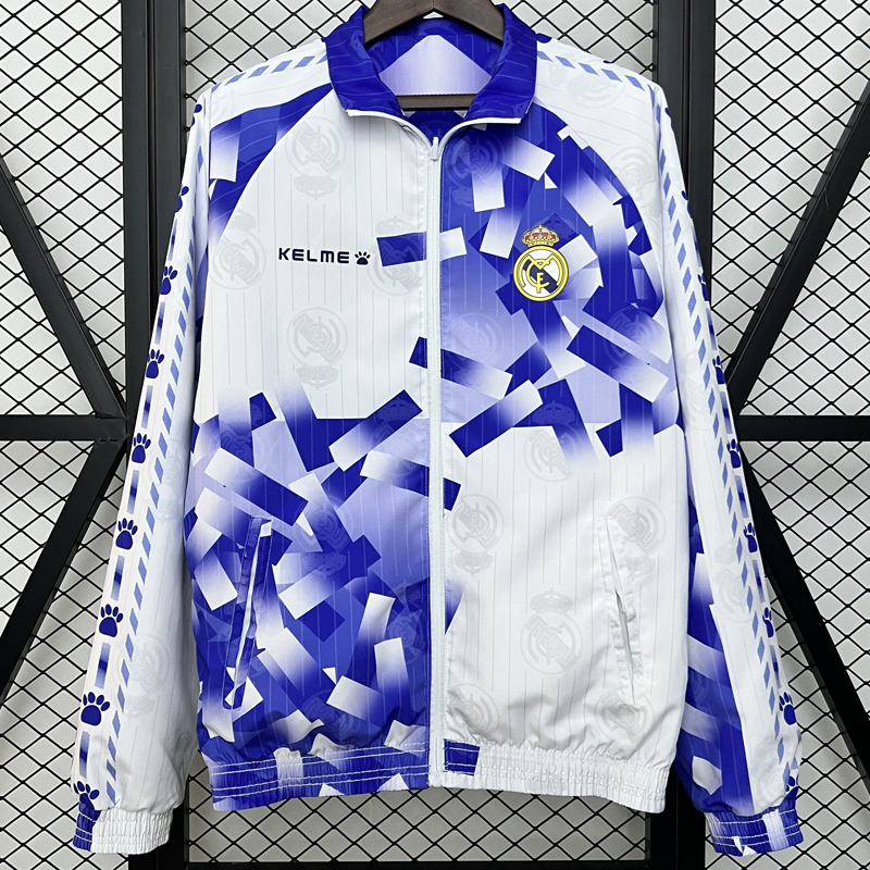 24-25 RMA Blue &White Double Sided Windbreaker (双面风衣)