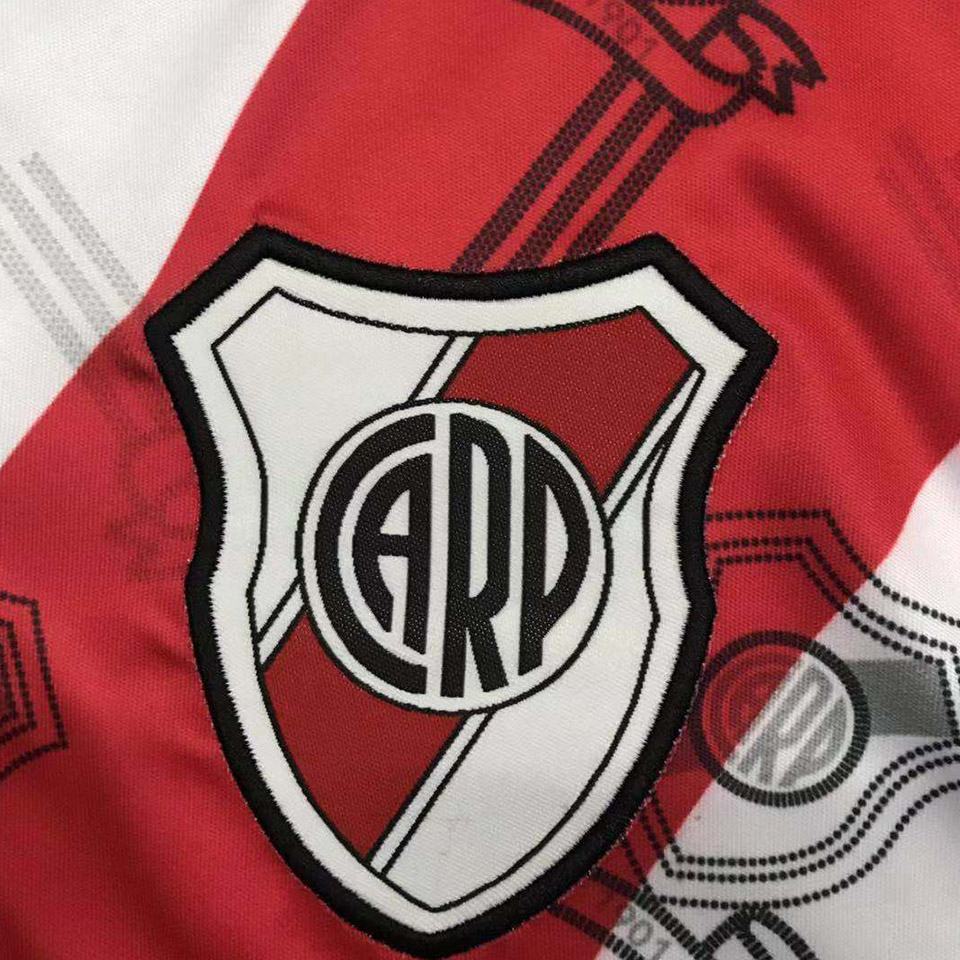 1996-1997 River Plate Home Retro Soccer Jersey