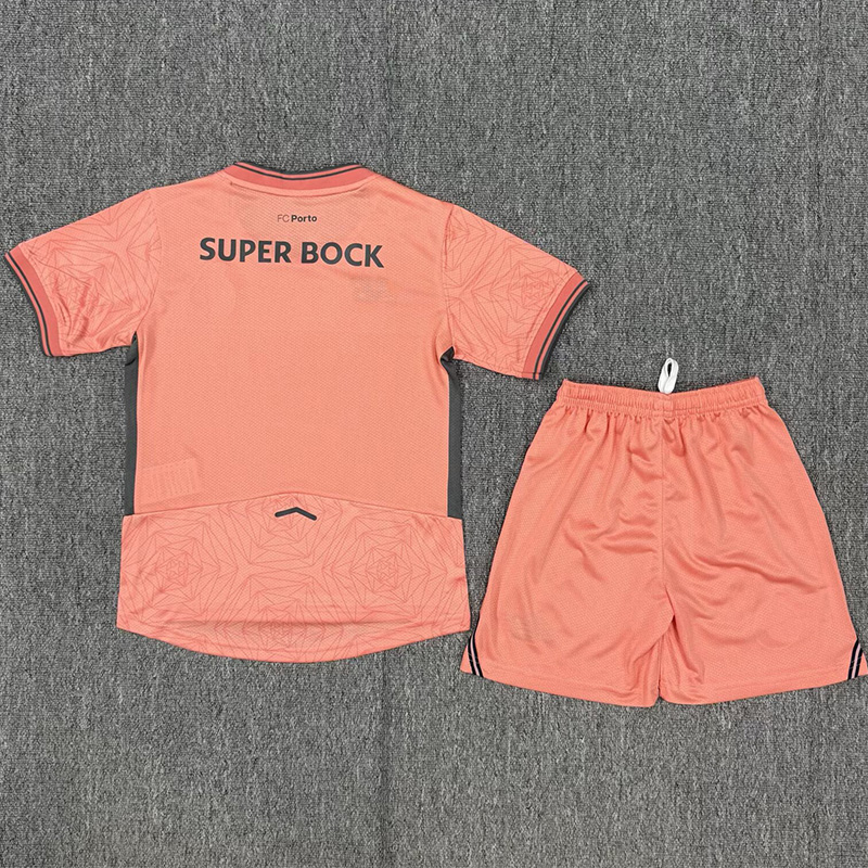 25-26 Porto Away Kids Soccer Jersey