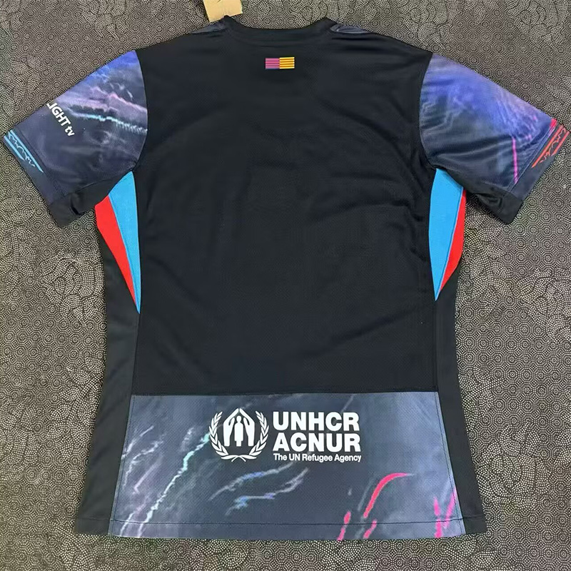 25-26 BAR Grey Blue Special Edition Training shirts