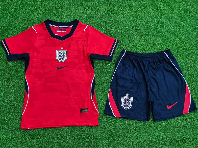 26-27 England Away Kids Player Version Soccer Jersey (球员童装)
