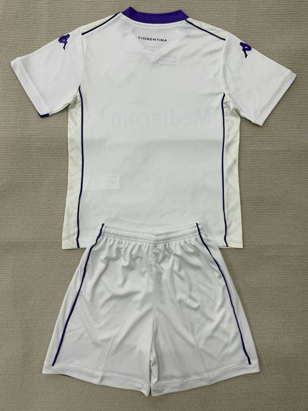 25-26 Fiorentina Away Kids Soccer Jersey
