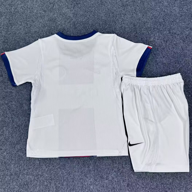 26-27 PSG White Kids Soccer Jersey