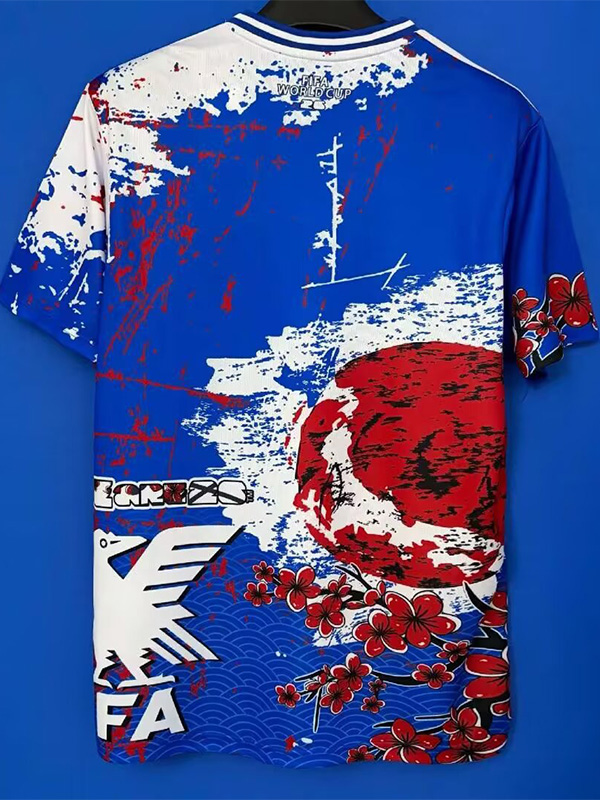 26-27 Japan Special Edition Training shirts (蓝梅花月)